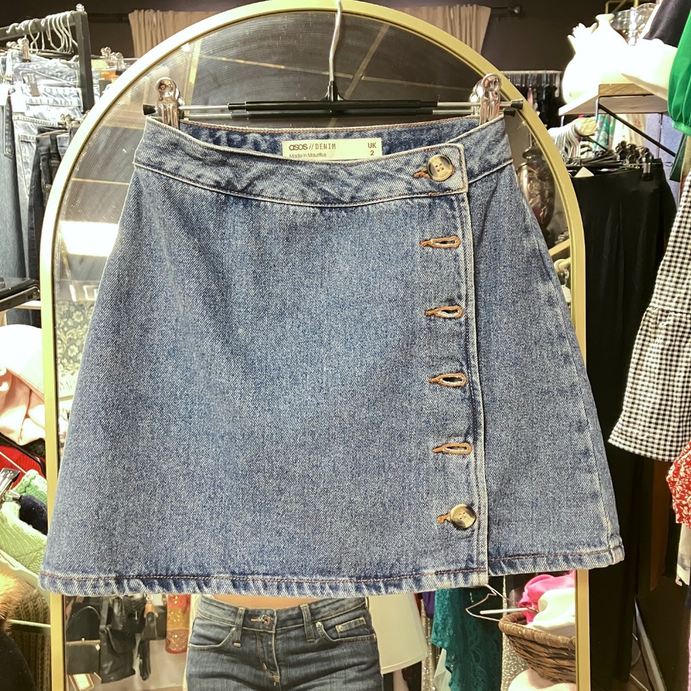 70’s Denim skirt